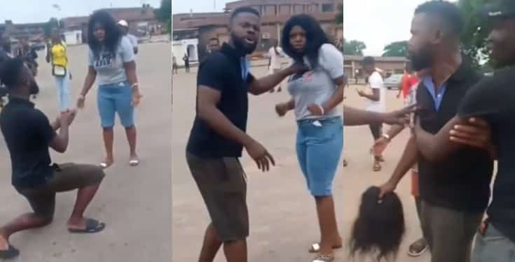 “I am not a woman beater” – Man in viral proposal video cries out