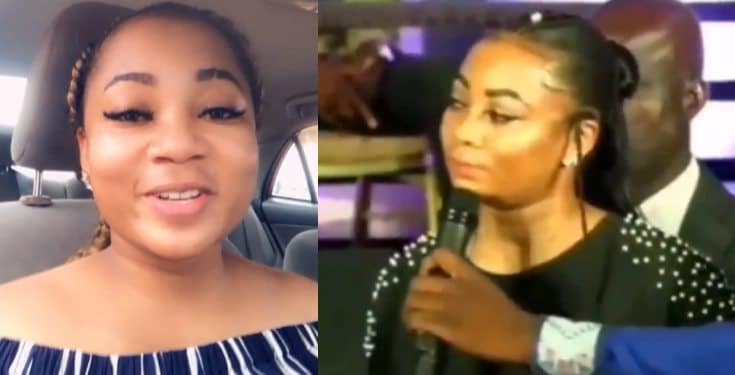 Actress Vicky Zugah apologizes to woman who cursed her for snatching her hubby (video)