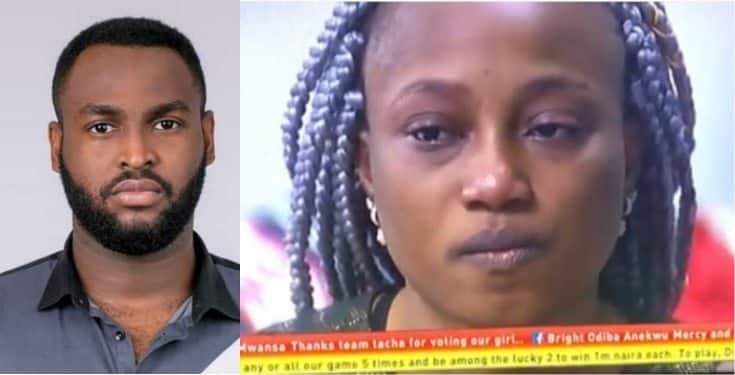BBNaija 2019: Esther in tears after Nelson got evicted (Video)