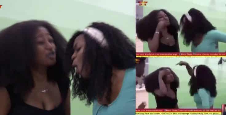 #BBNaija 2019: Thelma and Esther fight over calling people with Down syndrome â€œimbeciles (video)
