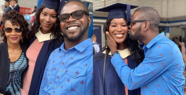 JJC Skillz’ daughter graduates from UK university (Photos)