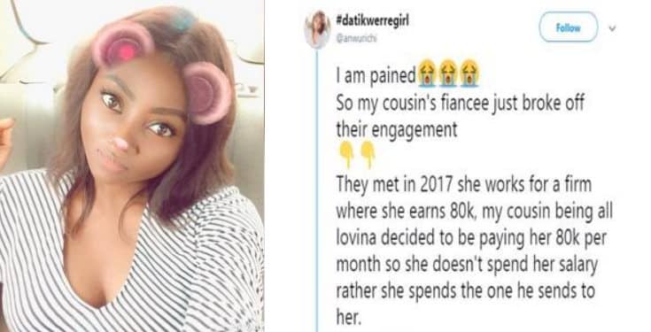 Lady calls out women after her cousin got dumped by his fiancée