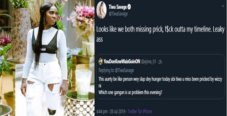 Tiwa Savage engages trolls in a war of words on Twitter