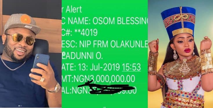 Tonto Dikeh’s ex-friend shocked as she receives N3m birthday gift from her ex-husband, Churchill