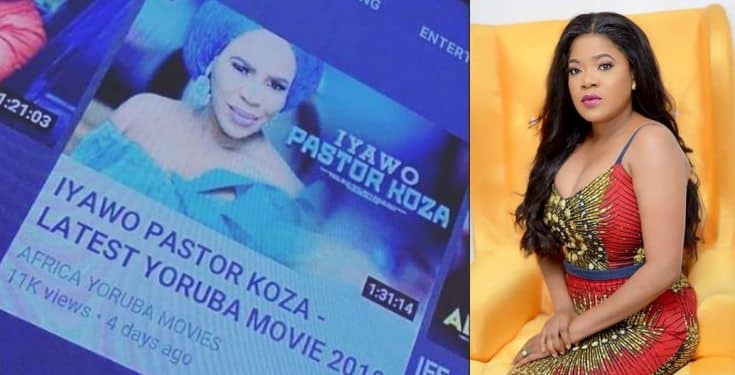 Toyin Abraham reacts as Nollywood release new movie, ‘Iyawo Pastor Koza’