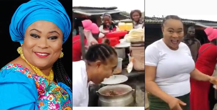 Sola Sobowale Papped Buying Beans And Bread