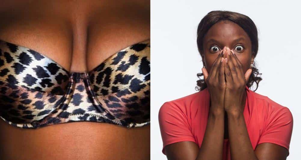 Nigerian Girl Parading Fake Boobs Lands In Hot Soup