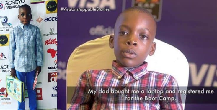 9-year-old Nigerian boy Basil Okpara Jr builds more than 30 mobile games