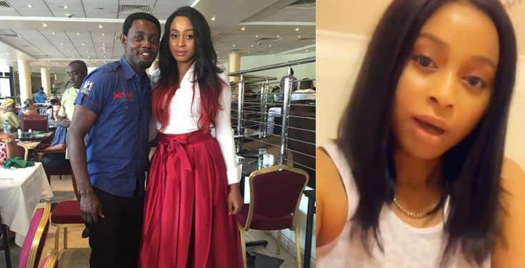 AY and wife react after follower said she looked unhappy on husband's birthday