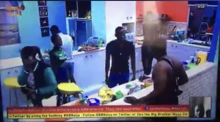 BBNaija 2019: Omashola, Frodd and Esther fight over egg (video)