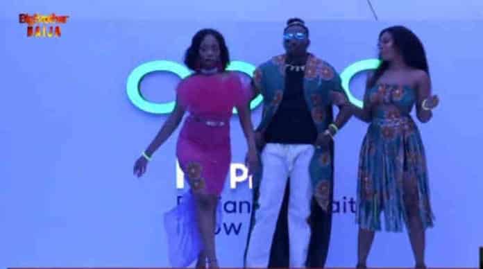 BBNaija: Excitement As Housemates Stage Epic Fashion Show (Video)