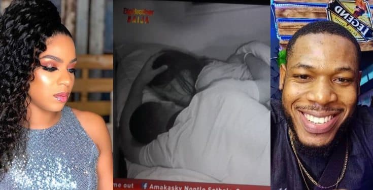 BBNaija: Frodd dumps Venita to spend the night on Esther's bed (video)
