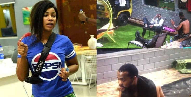 BBNaija:Your eyelashes are higher than your IQ – Joe blasts Tacha (video)