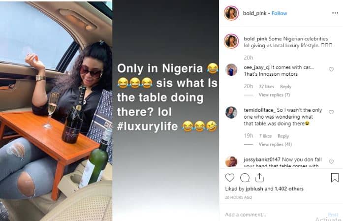 Bold Pinky and Mimi Orjiekwe fight dirty on Instagram 