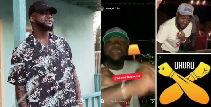 Davido reassures his loyalty to AYE Black Axe confraternity (video)