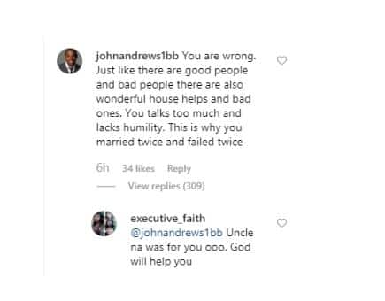 Ehi Ogbebor replies trolls who said she failed in 2 marriages (Video)