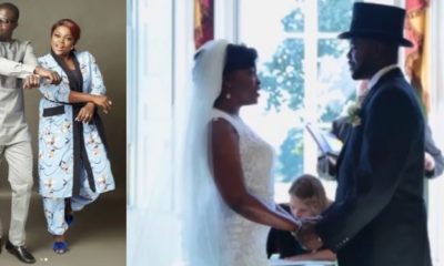 Funke Akindele and husband JJC Skillz celebrate their wedding anniversary