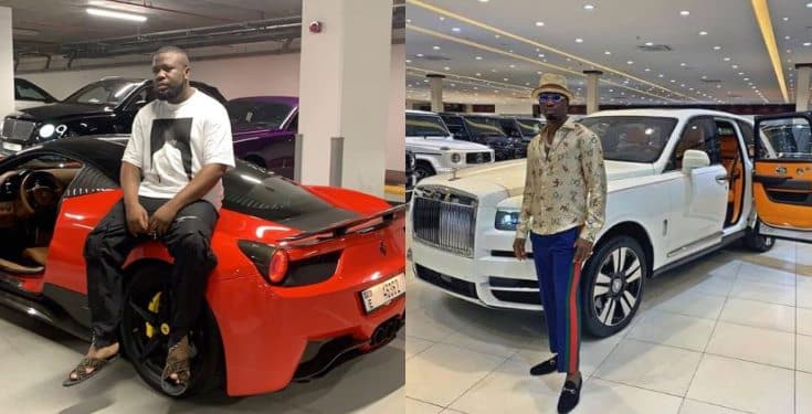 Hushpuppi celebrates his friend for buying $325k 2019 Rolls Royce Cullinan (video)