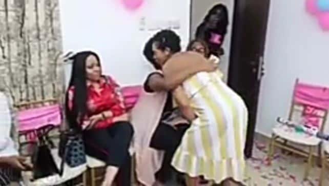 Lovely photos from reality star, T-Boss' baby shower (video)