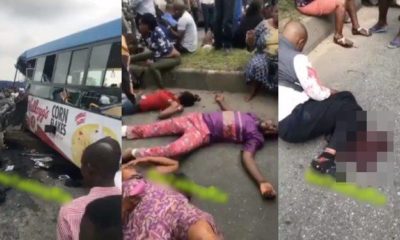 Many feared dead as cement truck crush BRT in Ikorodu (video)