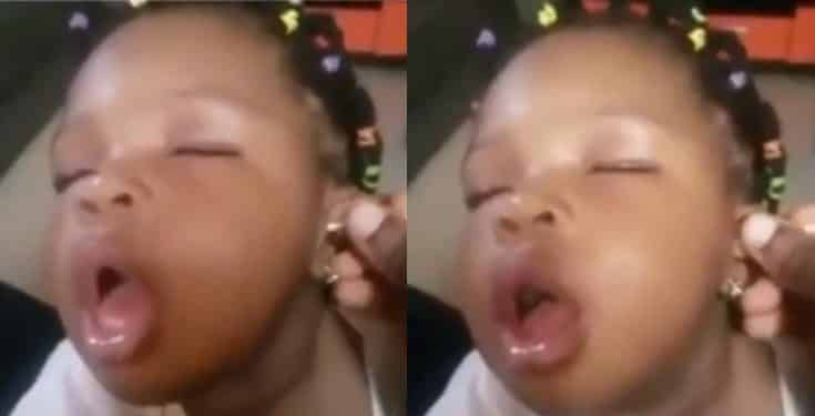 Mom shares a video of her baby’s reaction during an ear-cleaning procedure (video)