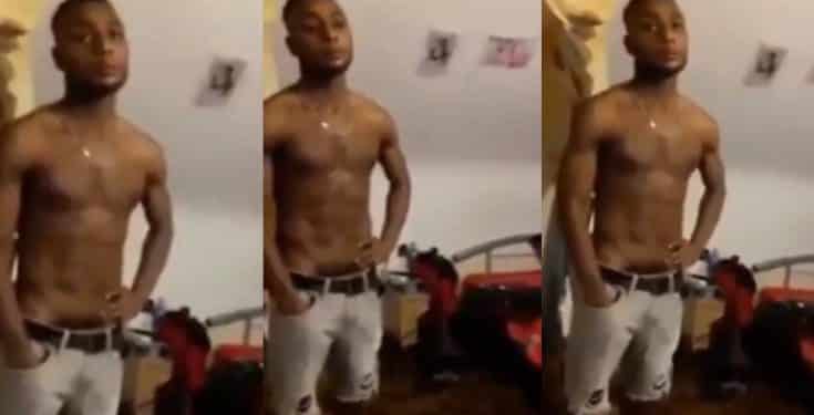 Nigerian man caught trying to sleep with his friend's wife (video)