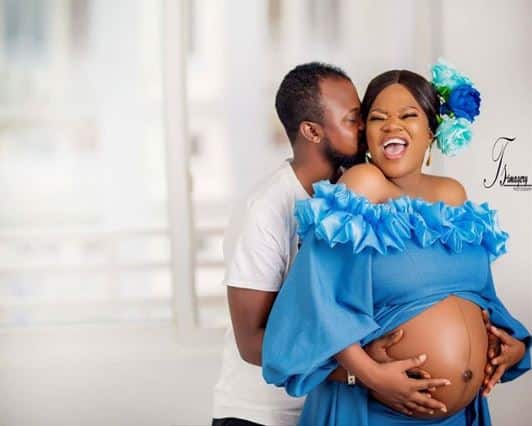 Nollywod actress, Toyin Abraham unveils her baby’s name -1