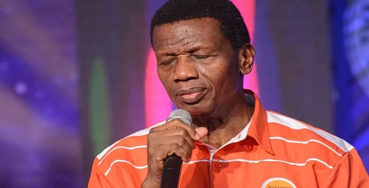 Pastor Adeboye calls for prayer after gunmen abducted 5 RCCG pastors