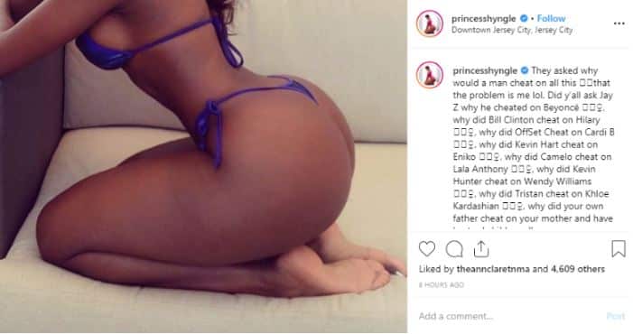 Princess Shyngle called out for ‘Stealing’ the body of an American model