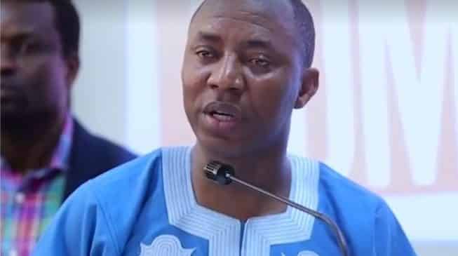 DSS Saved Sowore from setting self ablaze