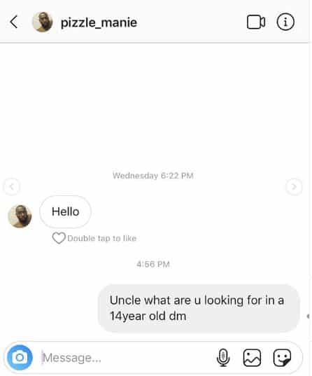 Toyin Lawani cries out as old men disturb her 14-year-old daughter (screenshot)