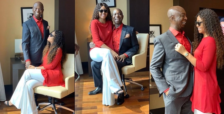  Regina Daniels shares photos with Ned Nwoko 