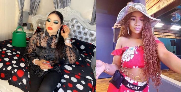 BBNaija 2019: Bobrisky reveals why he supports Tacha