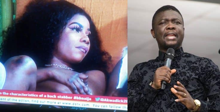 BBNaija: Comedian Seyi Law apologises after mocking Tacha’s skin tone (video)