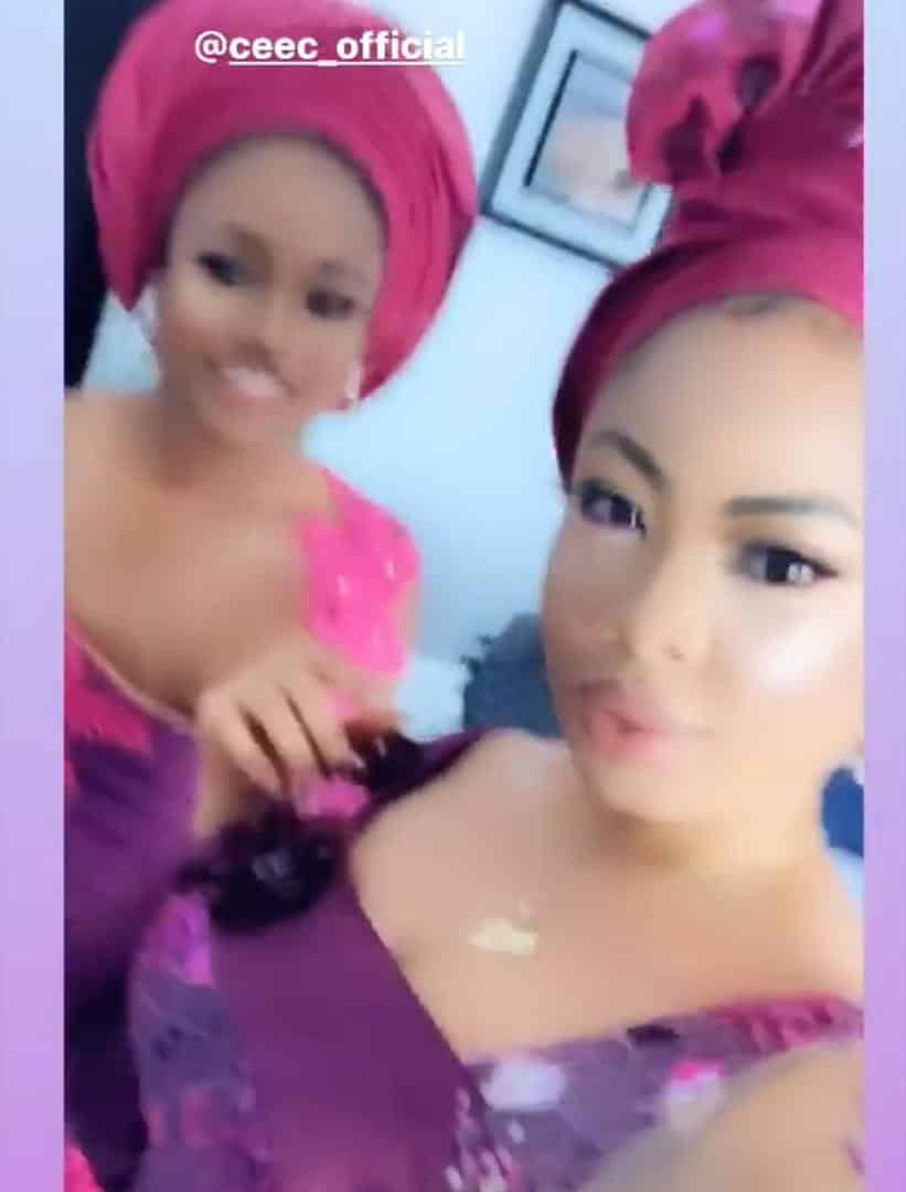 First photos from Bam Bam and Teddy A's traditional wedding