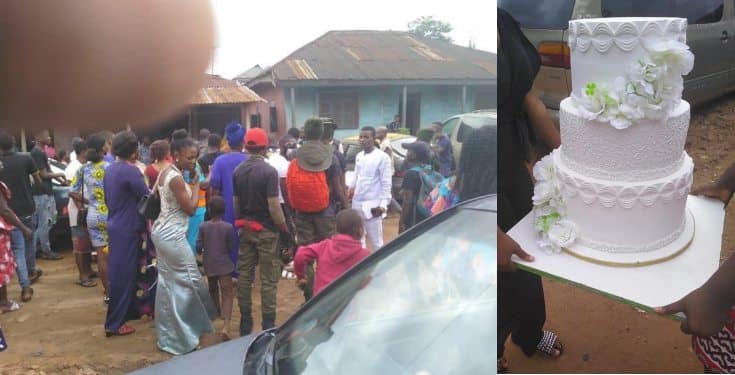 Bride collapses as jilted lady scatters her wedding in Edo (photos)