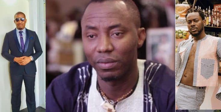 Don Jazzy, Adekunle Gold, Omojuwa, others react to the new charges against Omoyele Sowore