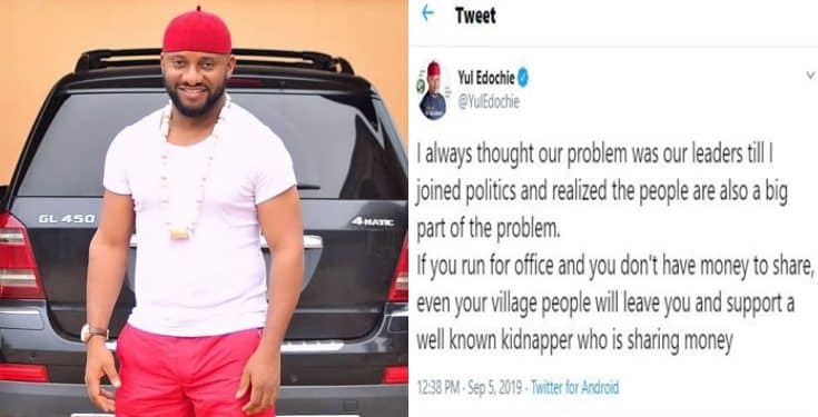 I always thought our problem was our leaders till I joined politics – Yul Edochie