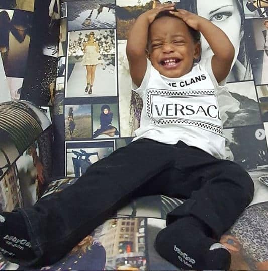 Linda Ikeji shares lovely photos to celebrate his son's birthday