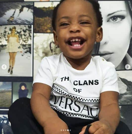 Linda Ikeji shares lovely photos to celebrate his son's birthday