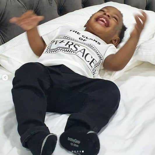 Linda Ikeji shares lovely photos to celebrate his son's birthday