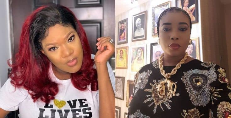 Liz Anjorin reiterates that Toyin Abraham gave birth in a traditional centre (video)