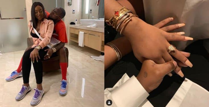 Nigerian Celebrities React As Davido Proposes To Chioma