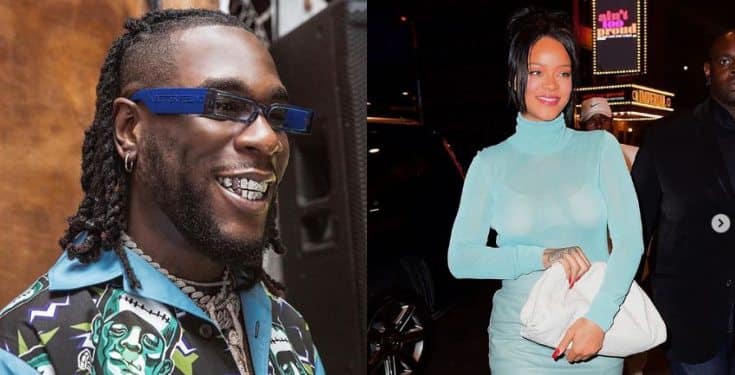 Nigerian celebrities reacts as Rihanna begs for Burna Boy’s song to be played