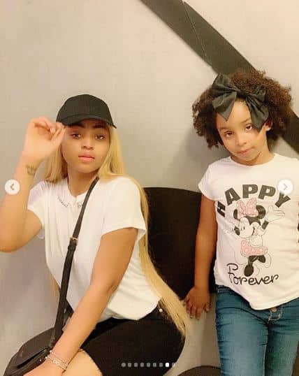 Regina Daniels hangs out with her step kids (photos)