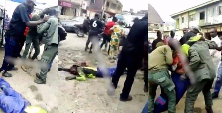 Security personnel beat Oride operator to death for overtaking them (Video)