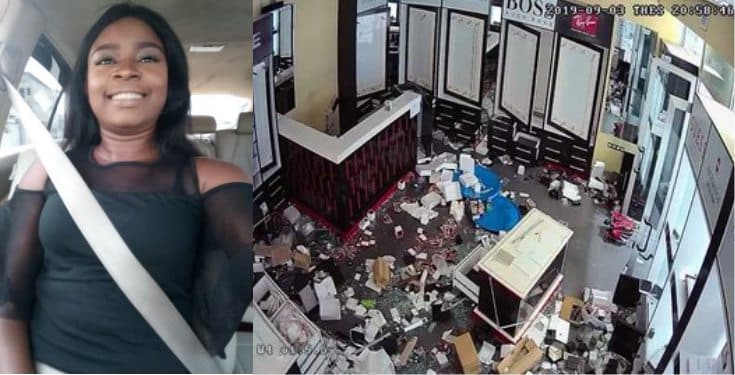 Xenophobia: Lady rendered jobless after Shoprite wing was looted In Lagos