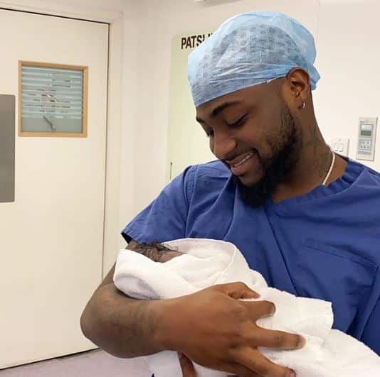 Davido's newborn son already has over '200' fake Instagram accounts (Photos)