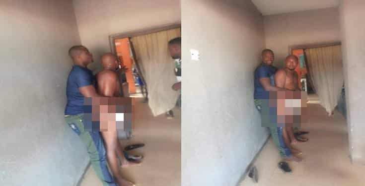 Man caught while trying to sleep with best friend's wife in Anambra (photos)
