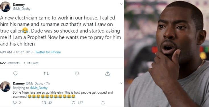 Man narrates his encounter with an electrician who thinks he is a prophet